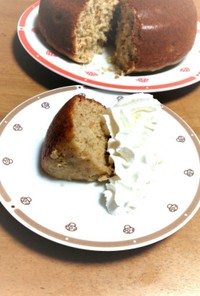 炊飯器で超簡単バナナケーキ(●´ω｀●)