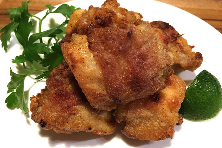 揚げないのにサックサク 鶏の唐揚 レシピ 作り方 By ぞうさんのお台所 クックパッド 簡単おいしいみんなのレシピが352万品