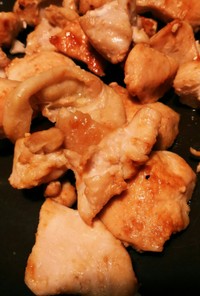 鶏胸肉のココナッツオイル焼き