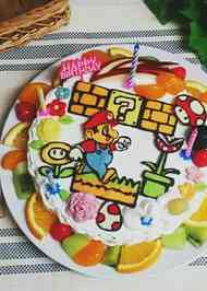 みんなが作ってる バースデーケーキ マリオのレシピ クックパッド 簡単おいしいみんなのレシピが340万品