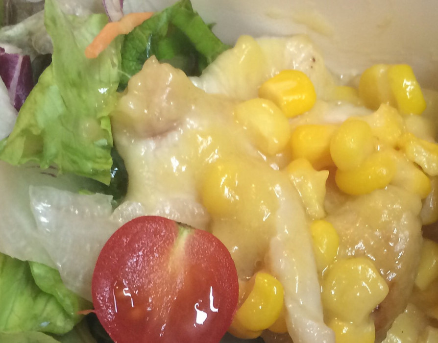 驚きの柔らかさ！鶏ムネ肉でコーンスープ味の画像