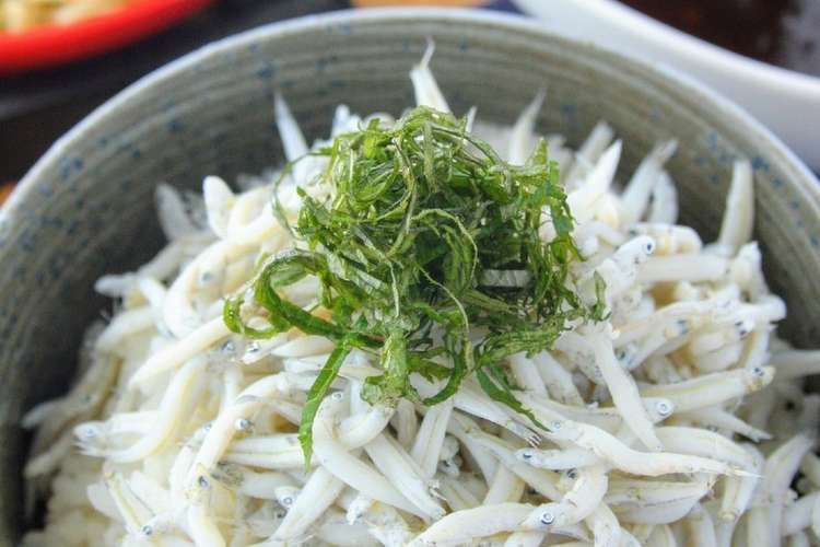 レンジで簡単 生姜タレが美味 しらす丼 レシピ 作り方 By まこりんとペン子 クックパッド 簡単おいしいみんなのレシピが376万品