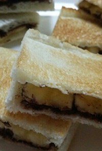 チョコバナナサンド☆ホットサンド