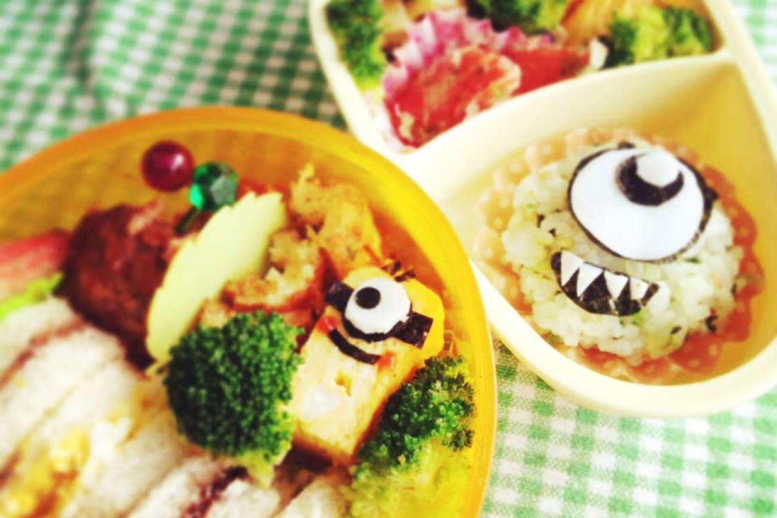 簡単マイクミニオン ディズニーキャラ弁 レシピ 作り方 By 工作弁当やさん クックパッド 簡単おいしいみんなのレシピが379万品