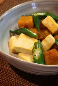 レンジで簡単！☆高野豆腐と野菜の煮物