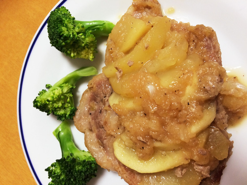 豚肉の甘酢オニオンソース添え レシピ