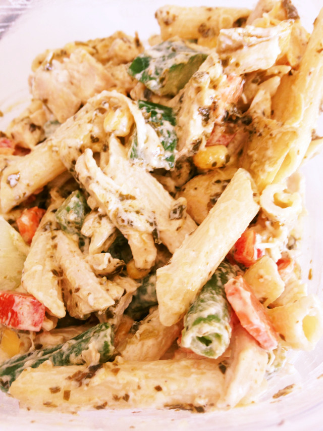 レモンアーティチョークのパスタサラダのレシピ