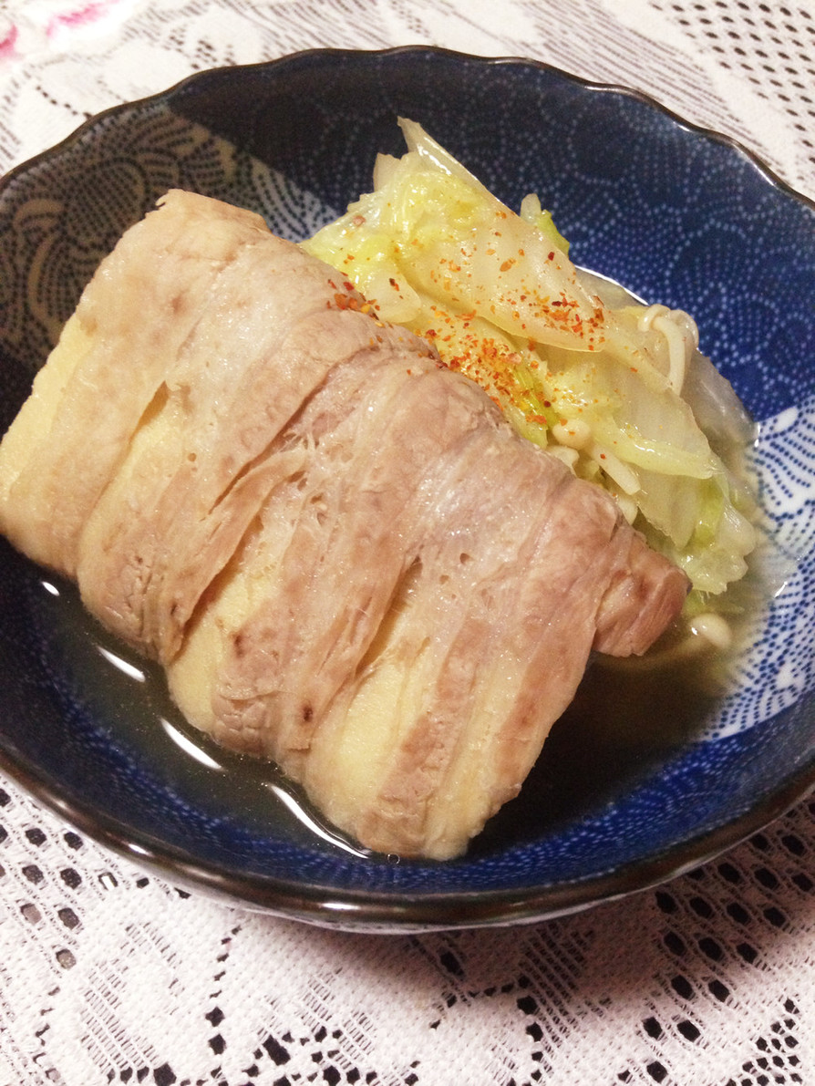 ■肉巻き高野豆腐の煮つけ■の画像