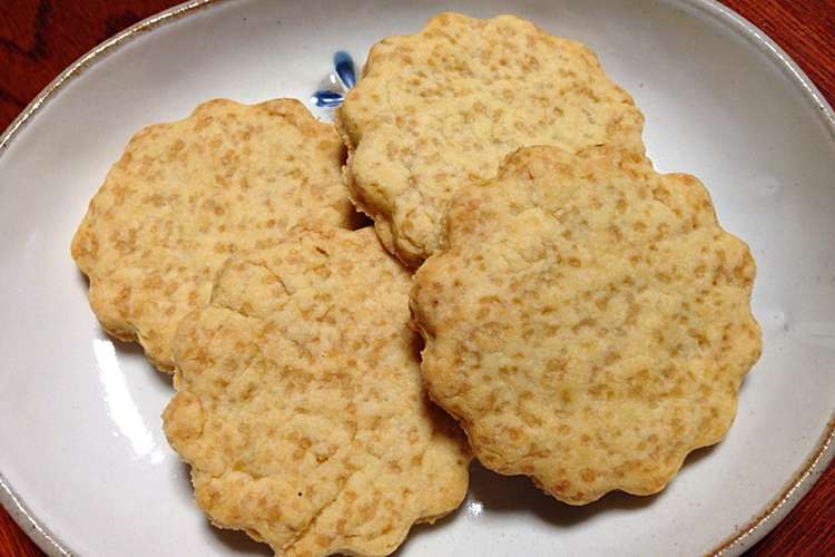 低糖質 バニラの米粉クッキー レシピ 作り方 By お料理p クックパッド