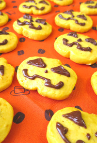 【ハロウィン】簡単カボチャクッキー♪