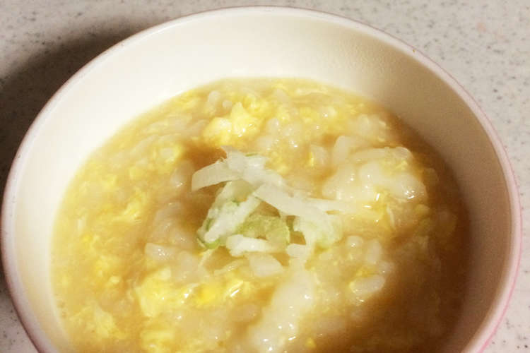 風邪に 二日酔いに 味噌おじや レシピ 作り方 By 桜桃 クックパッド 簡単おいしいみんなのレシピが352万品