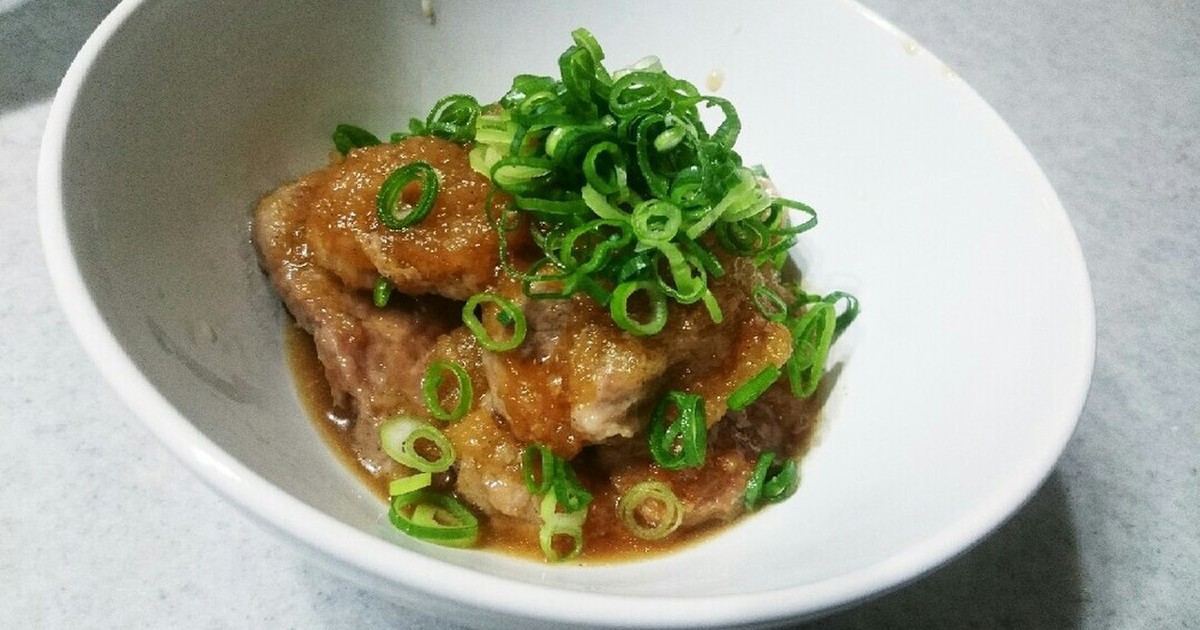 あっさりやわらか☆豚ヒレ肉のみぞれ煮 by らいじまん 【クックパッド】 簡単おいしいみんなのレシピが354万品