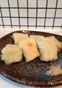 高野豆腐の天ぷら 〜柚子風味〜
