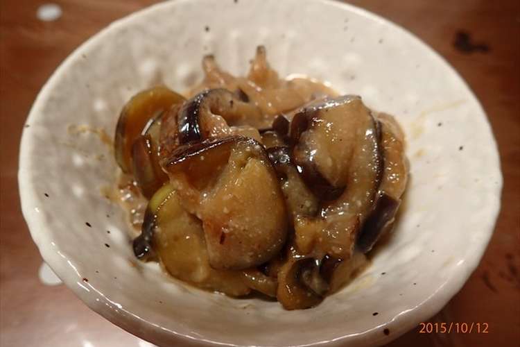 アケビの皮と茄子の油炒め味噌煮 激旨です レシピ 作り方 By 福井のおじじ クックパッド