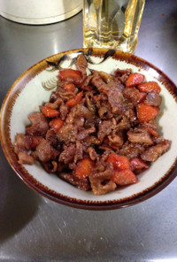 【お弁当の定番⁈】豚肉とにんじんの甘煮