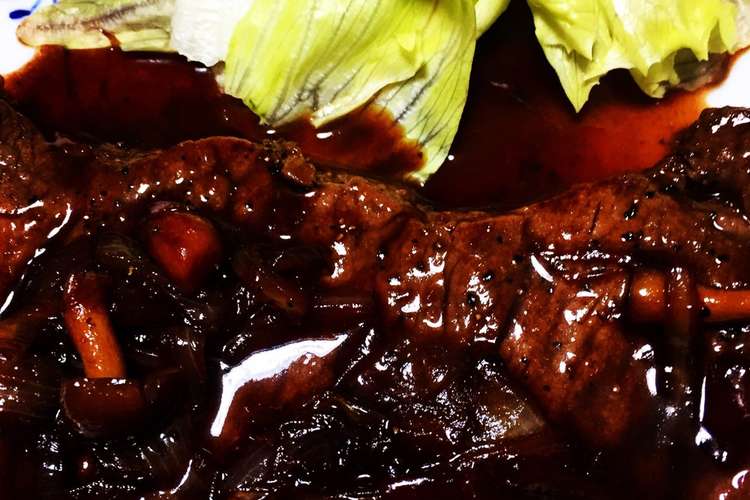 本格的なのに簡単 素敵なステーキ レシピ 作り方 By スミレとチヒロ クックパッド