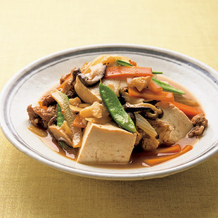 スタミナ肉豆腐