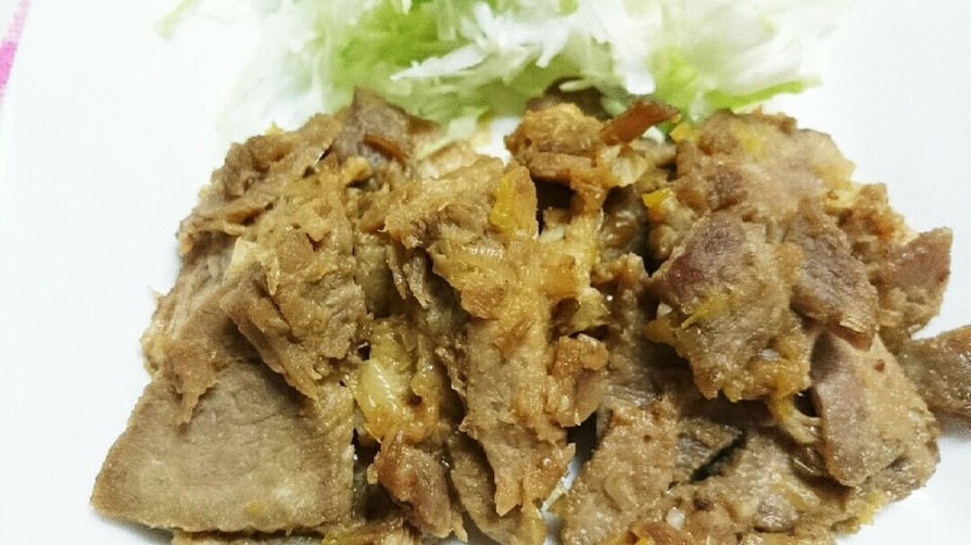 簡単☆豚肉のネギ味噌炒めの画像