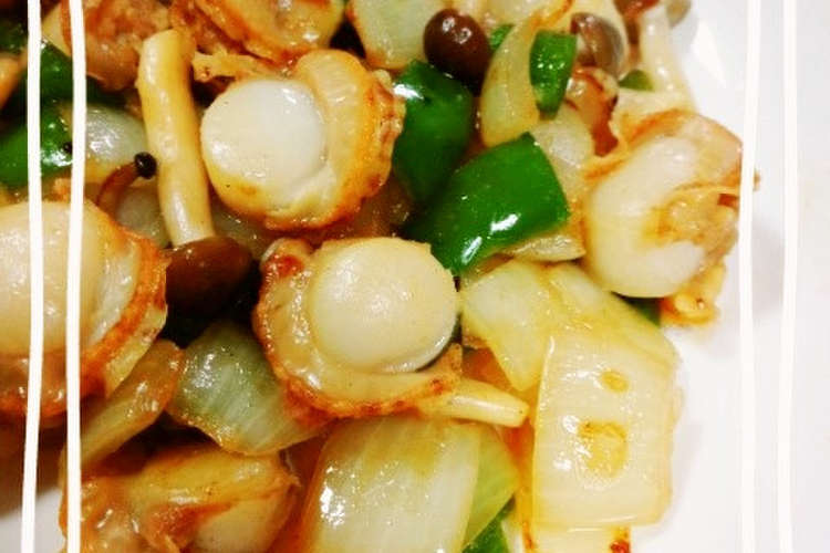 ベビーホタテと野菜のバター醤油焼き レシピ 作り方 By Rachis クックパッド