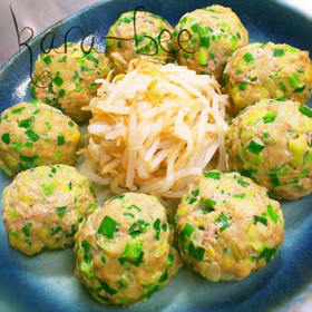 レンジで簡単♡包まないズボラ餃子ボール