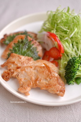 鶏肉のジンジャー味噌焼きの画像
