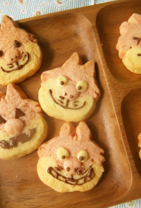 ハロウィン♥チェシャ猫のクッキー！簡単★