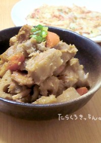とろほく♬里芋と鶏肉の煮物