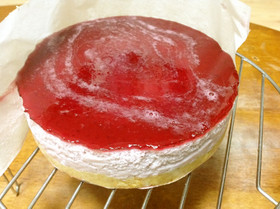 ブルーベリーレアチーズケーキ