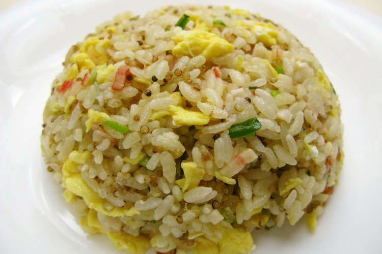 スーパーフード ローストキヌアチャーハン レシピ 作り方 By ファイン 美と健康 クックパッド 簡単おいしいみんなのレシピが350万品