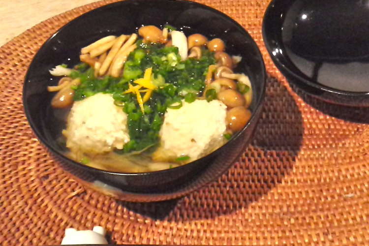 きのこと鶏のつみれ汁 レシピ 作り方 By 和美食 林檎ママ クックパッド 簡単おいしいみんなのレシピが354万品