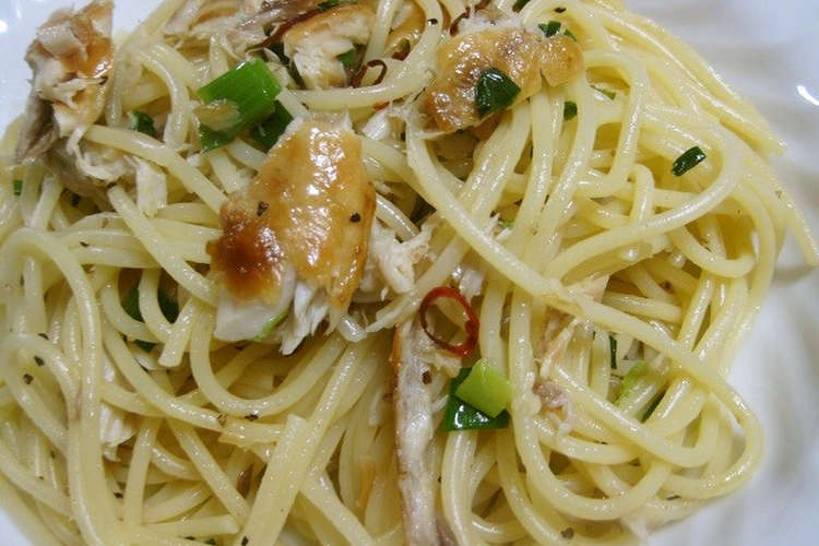 塩焼き鯖でパスタ レシピ 作り方 By あんめりー クックパッド 簡単おいしいみんなのレシピが352万品