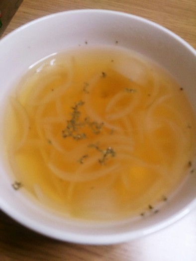 血液サラサラ～♪玉ねぎスープ (^^๓)の写真