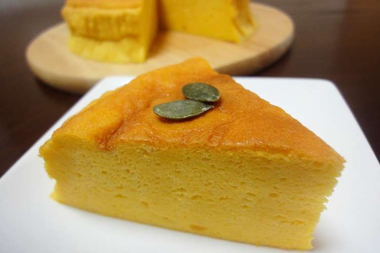 スライスチーズでカボチャのチーズケーキ レシピ 作り方 By リン スミレ クックパッド