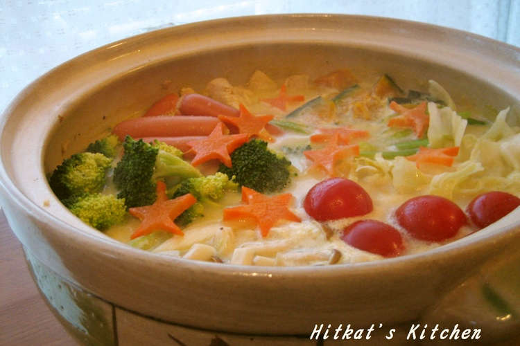 カマンベールチーズごま豆乳鍋 Super Market Kohyo