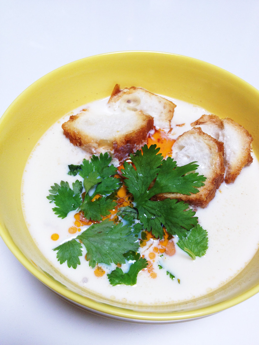 簡単！美味しい！楽しい！台湾風豆乳スープの画像