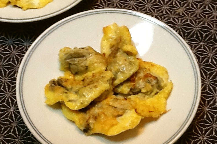 牡蠣って美味しい 牡蠣のチーズピカタ レシピ 作り方 By おはなすき クックパッド 簡単おいしいみんなのレシピが376万品