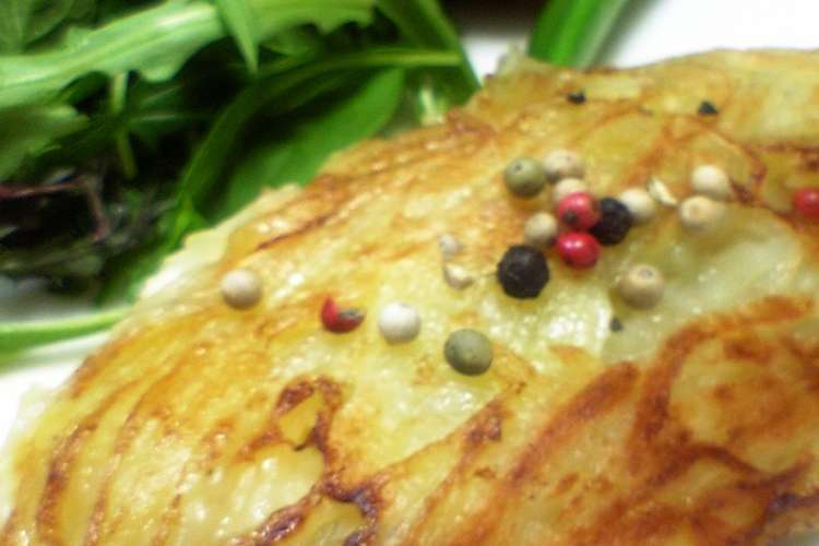 安い魚もお洒落で美味しく 鱈のガレット レシピ 作り方 By ばじまま クックパッド 簡単おいしいみんなのレシピが352万品