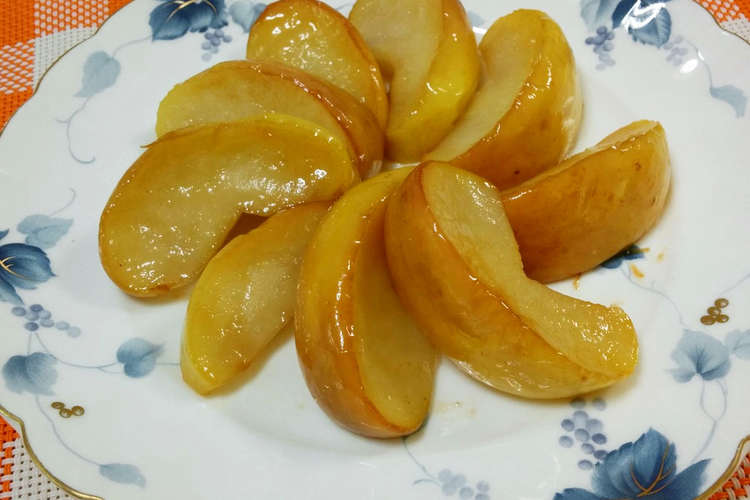 りんご消費に はちみつ焼きりんご レシピ 作り方 By Michakio クックパッド