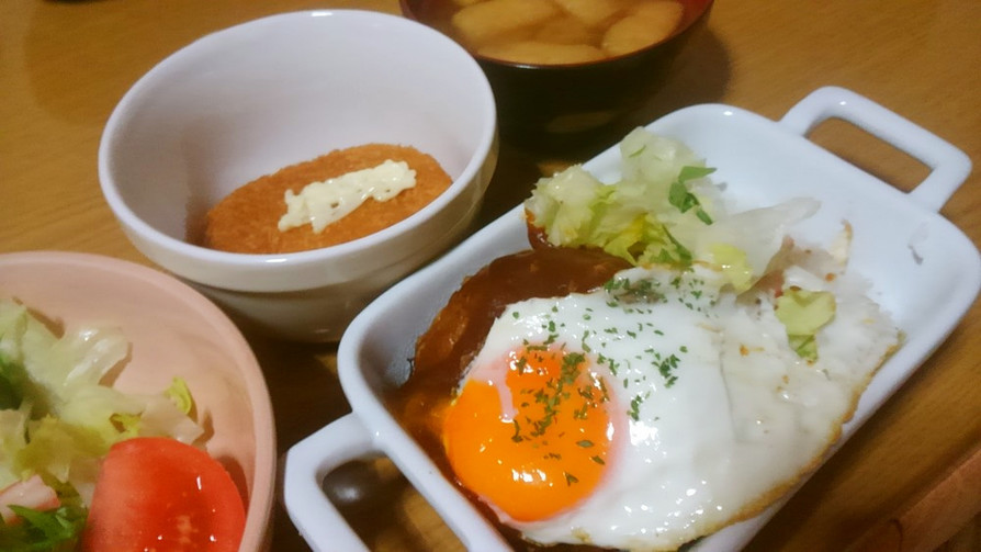 ハインツデミソースdeロコモコ丼♪の画像