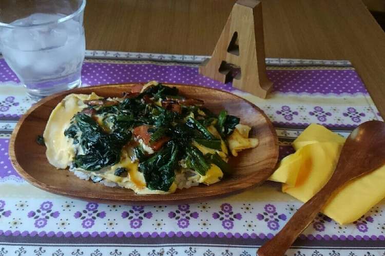 ポパイベーコンプレート レシピ 作り方 By Violetnico クックパッド 簡単おいしいみんなのレシピが363万品