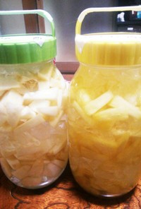 パイナップル酒&りんご酒（果実酒）