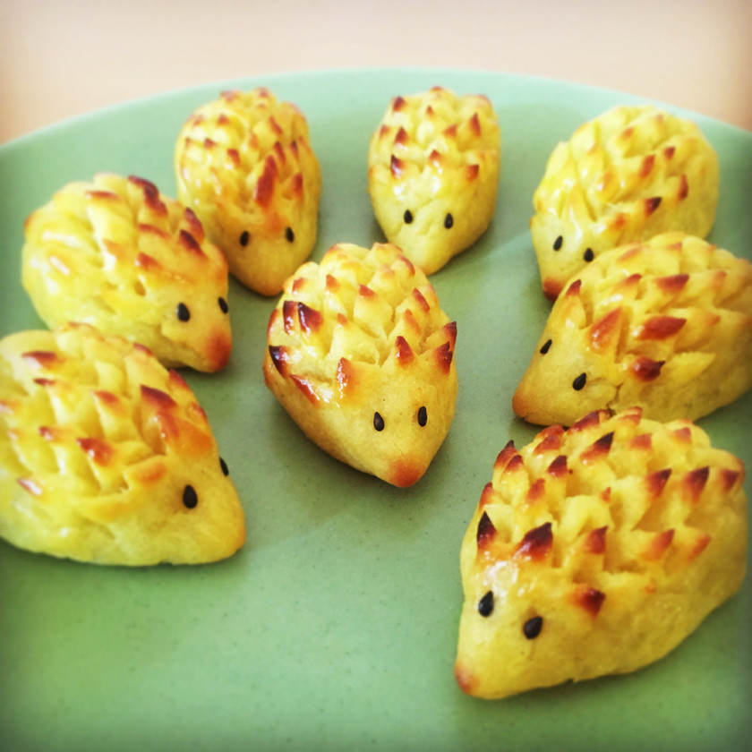 ハリネズミのスイートポテト♪ by WakaSweets 【クックパッド】 簡単おいしいみんなのレシピが357万品