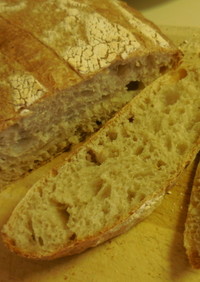 低温発酵＆高加水率（70％）のパン