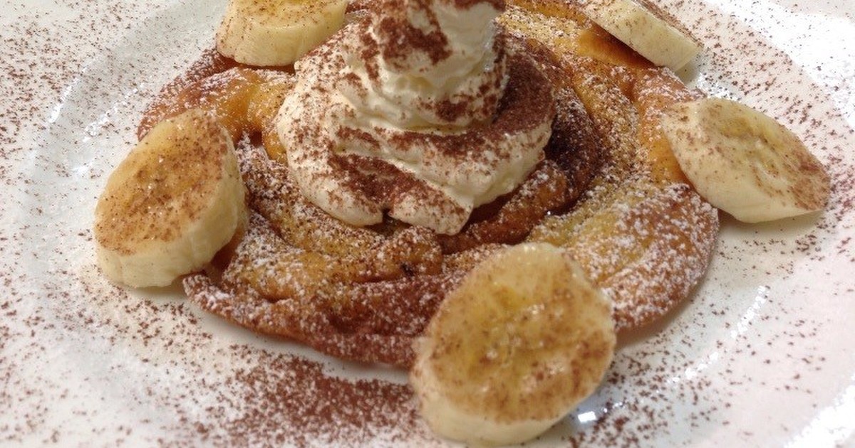 スモアファンネルケーキフライのレシピ