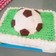 サッカーボール　デコレーション　ケーキ！