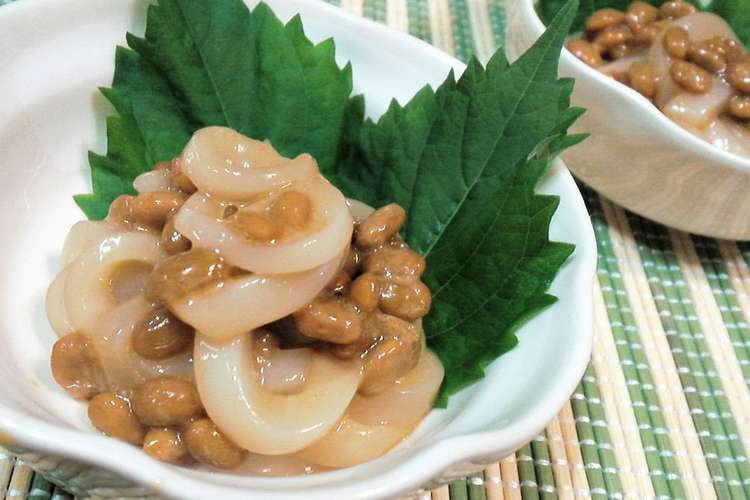 １分 簡単 おつまみにも イカ納豆 レシピ 作り方 By ｓ４ クックパッド 簡単おいしいみんなのレシピが374万品