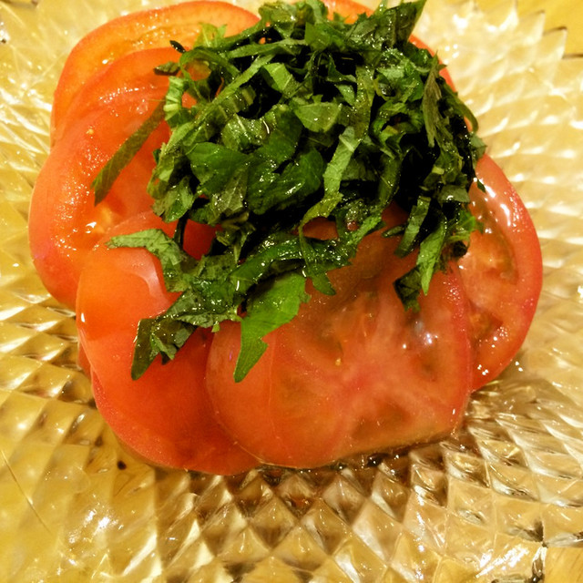 トマトの冷菜