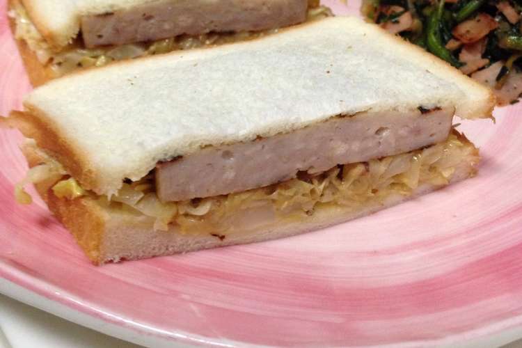 ソーセージステーキサンド レシピ 作り方 By さんどいっこー クックパッド