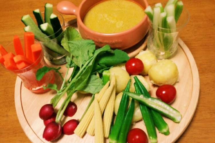 本格 温野菜のバーニャカウダ レシピ 作り方 By Mimi1126 クックパッド 簡単おいしいみんなのレシピが349万品