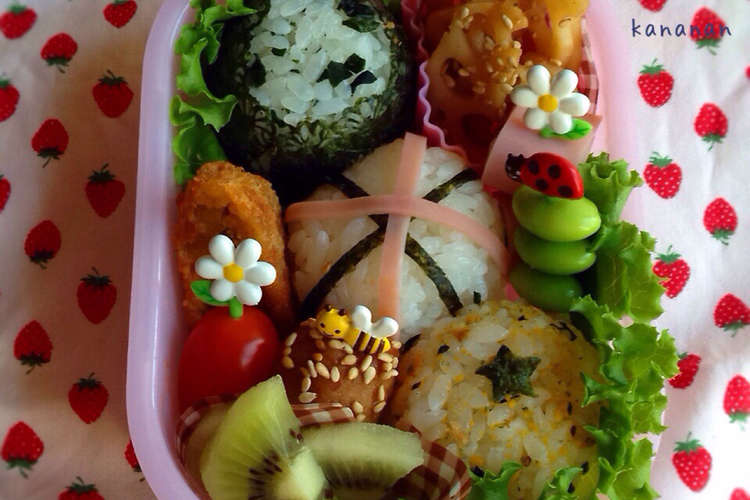 かわいい 手まりおにぎり弁当 幼稚園 レシピ 作り方 By Kananan777 クックパッド 簡単おいしいみんなのレシピが374万品